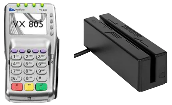 Credit card payment terminal