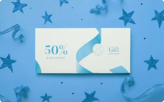 Custom retail gift cards